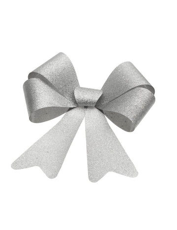 Srebrna bleščeča pentlja 36 x 51 cm 