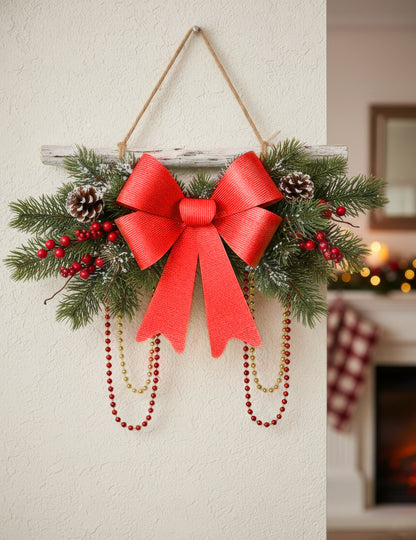 Bleščeča rdeča pentlja 36 x 51 cm 