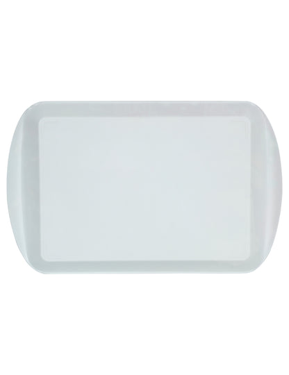 Črno-zlati plastični pladenj za srečno novo leto, 39 x 24 cm cm