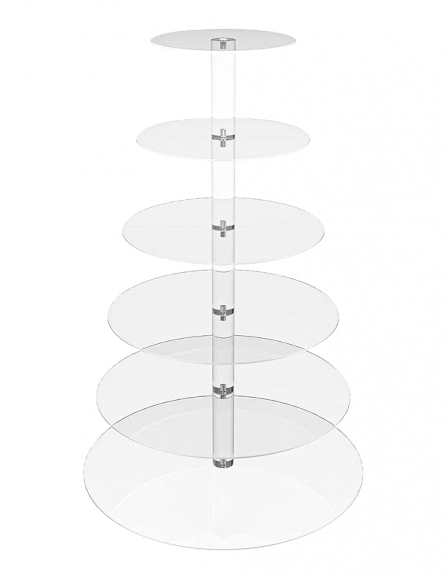 Okroglo večnadstropno stojalo za torte 40 x 51 cm 