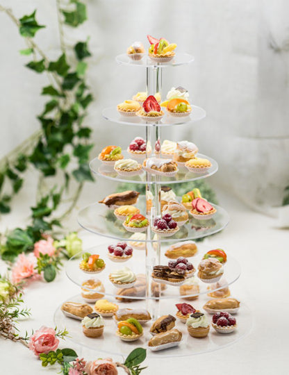 Okroglo večnadstropno stojalo za torte 40 x 51 cm 