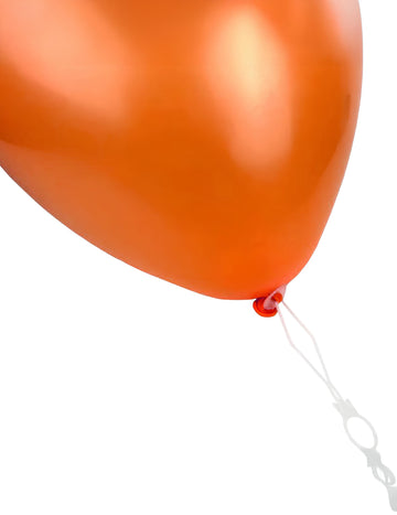 10 avtomatskih belih priponk za balone