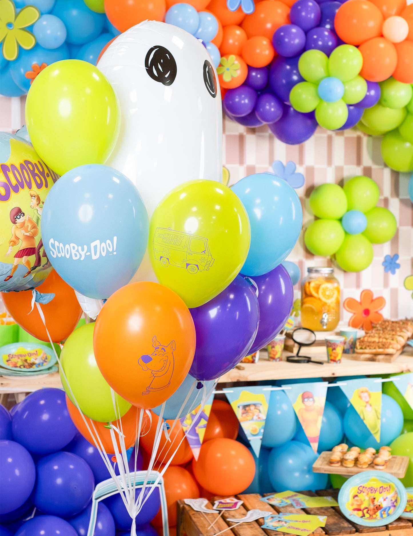 10 Scooby-Doo lateks baloni 25 x 32 cm