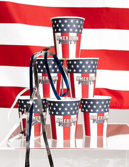 10 kartonskih skodelic American Party 21 Cl