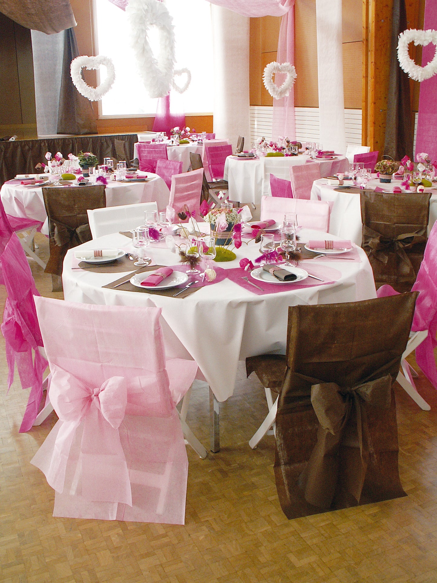 10 roza premium stol pokriva 50 x 95 cm