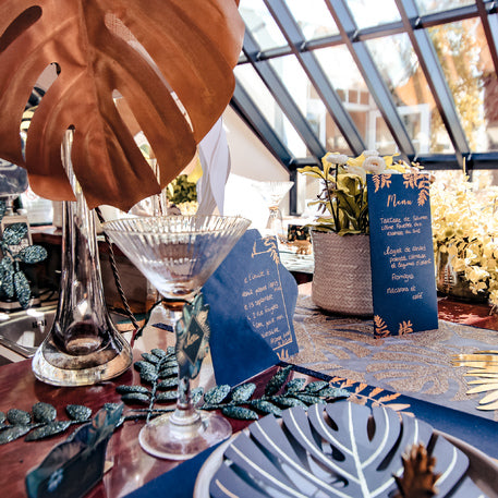 10 menijev, morske in bakrene praproti, 22,5 x 11 cm za poroko