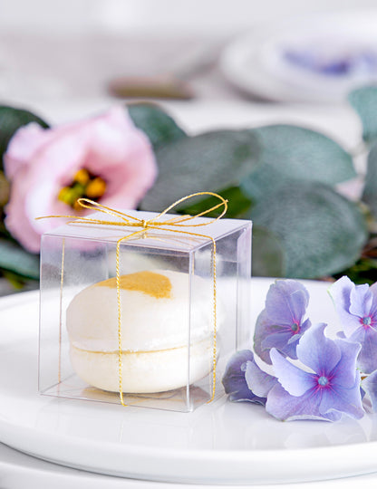 10 majhnih prozornih škatel 5 x 5 x 5 cm za darila