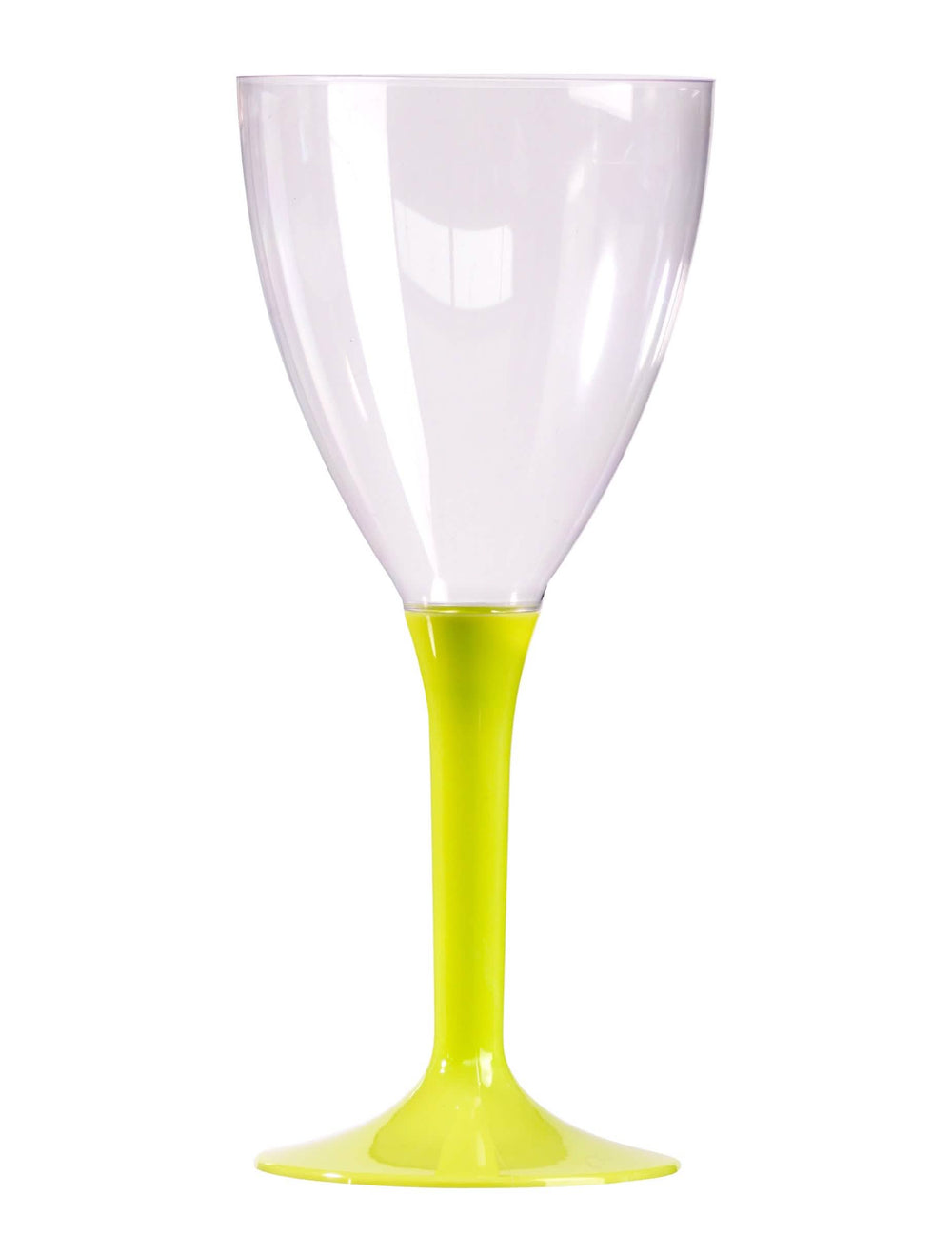 Kozarec za vino za fluorescentno zabavo z zeleno pecljem anisa