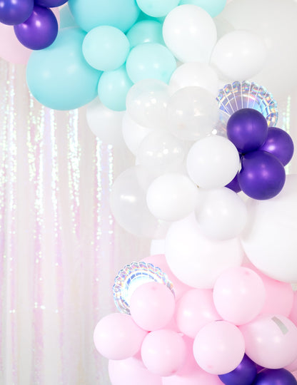 100 belih balonov 27 cm