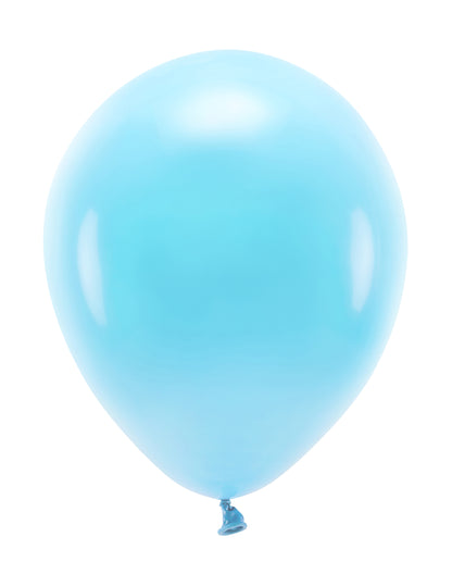100 ballons en latex bleu clair en caoutchouc naturel