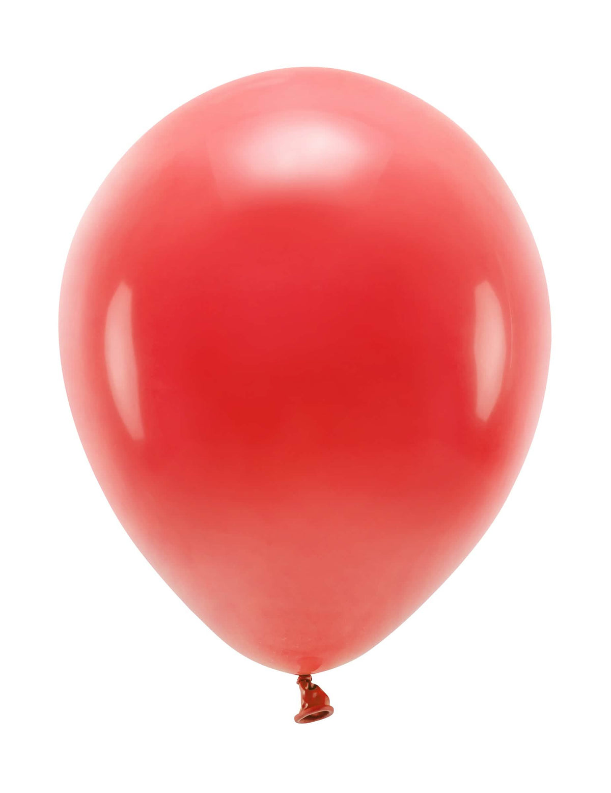Pastelni lateksni balon za zabavo rdeča iz naravnega kavčuka
