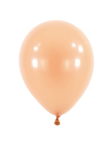 100 mini lateks balonov v barvi breskve 13 cm pastelne dekoracije za zabavo