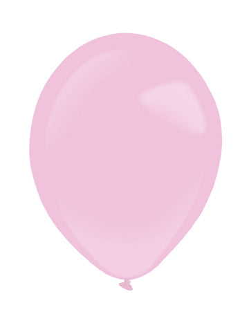 100 mini svetlo roza lateks balonov 13 cm za dekoracijo