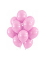 100 mini svetlo roza lateks balonov 13 cm za dekoracijo