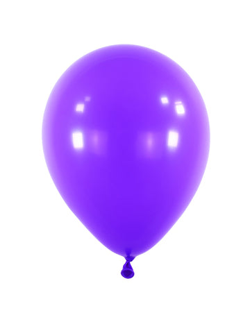 100 mini vijoličnih lateks balonov (13 cm) za dekoracijo