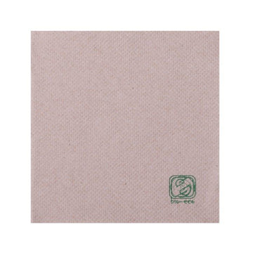 100 koktajl prtičkov iz reciklirane vate, 20 x 20 cm cm kompostabilno