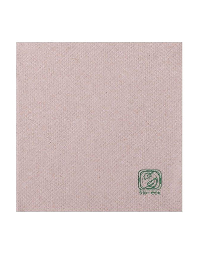 100 koktajl prtičkov iz reciklirane vate, 20 x 20 cm cm kompostabilno