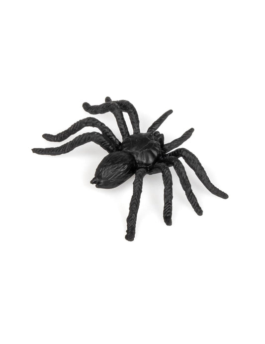 Lot de 12 araignées Halloween pour décoration noires