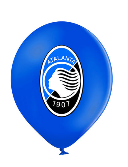 12 modro-črnih lateks balonov Atalanta™ 30 cm