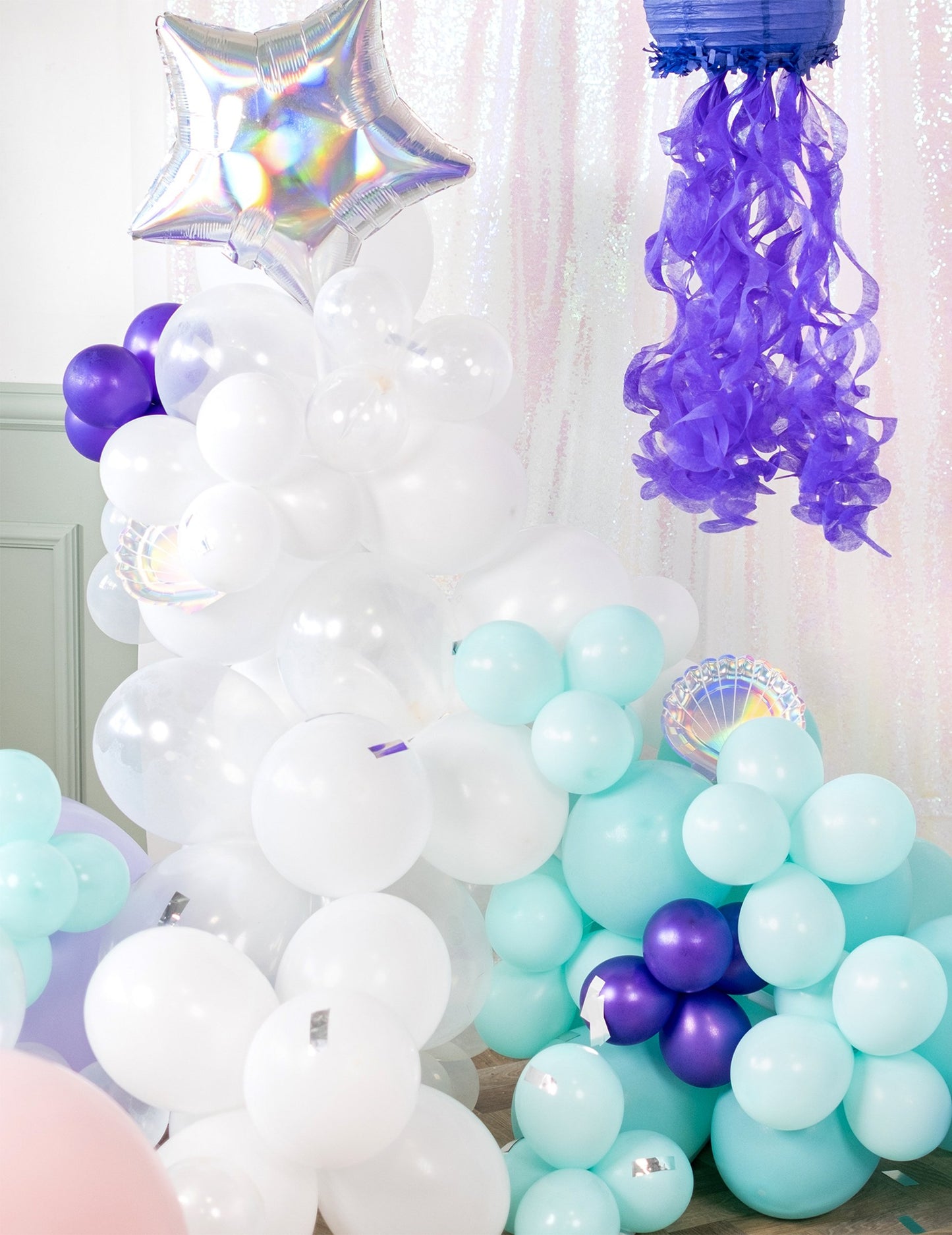 12 prozornih balonov 28 cm