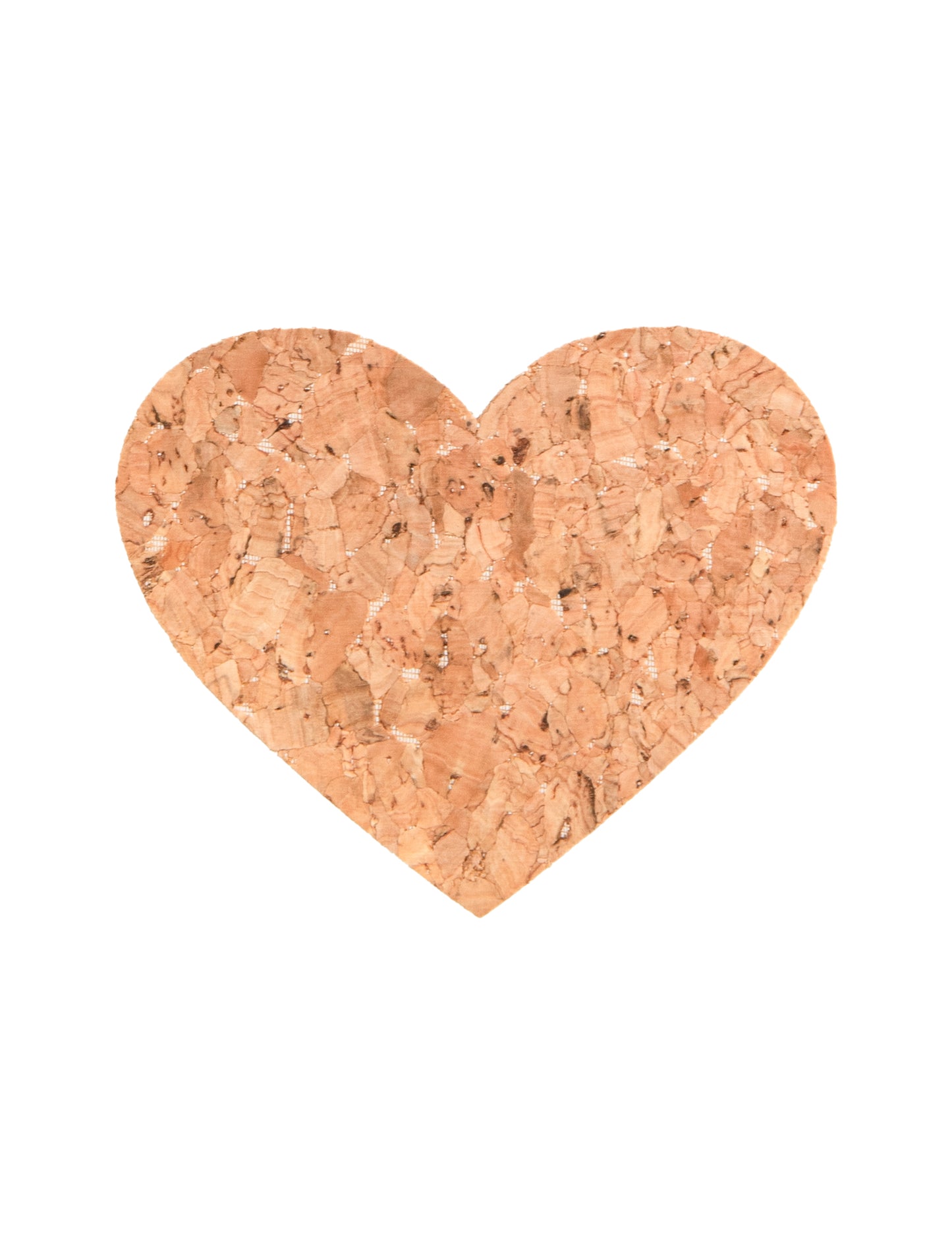 12 konfetov iz plute v obliki srca 8,3 x 7 cm za rustikalno poroko