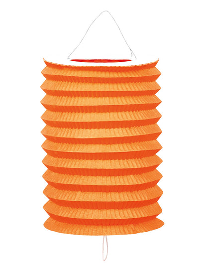 Lampion orange du lot de 12 lampions colorés pour la fête