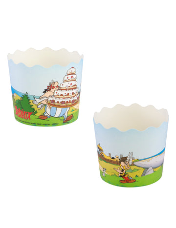 12 asterix cupcake kalupov