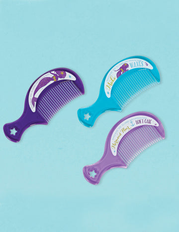 12 majhnih pisanih glavnikov za sanje morske deklice