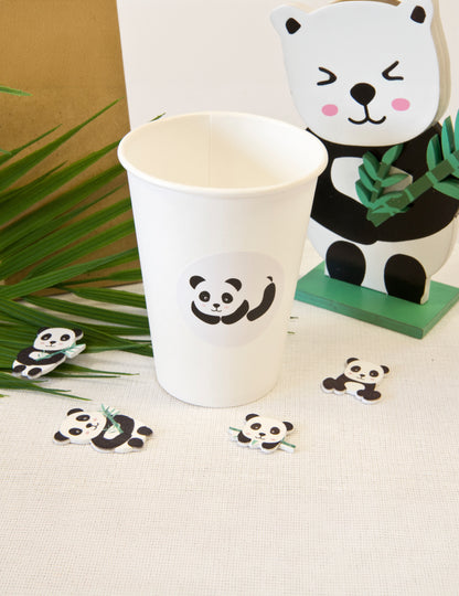 12 nalepk pande 4 cm okrogle nalepke