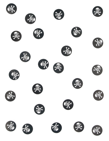 150 piratske mize konfete 2,5 cm