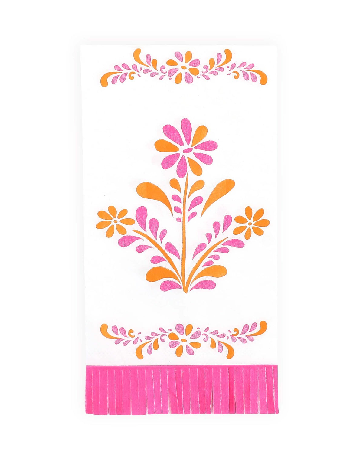 16 papirnatih serviet z resicami Pink Limonada 20 x 40 cm