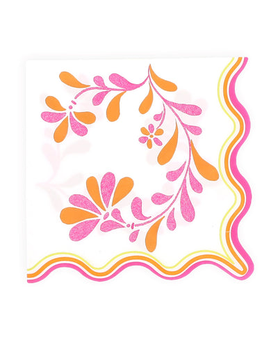 16 papirnatih serviet Pink Limonada 33 x 33 cm