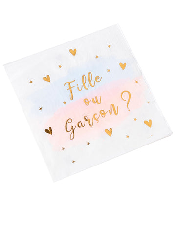 16 prtičkov v modrem in zlato roza in zlato roza fant 33 x 33 cm