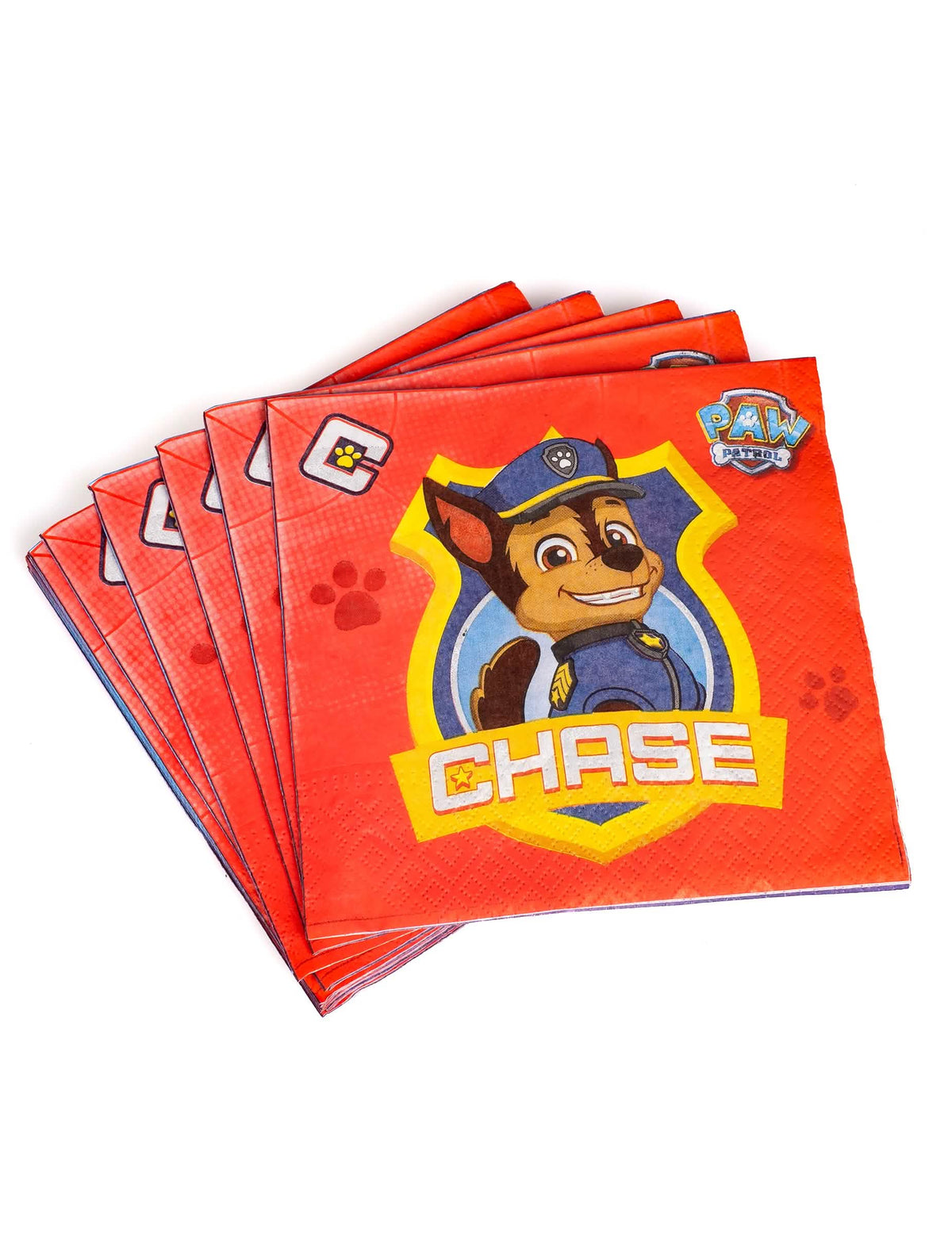 Pregled kompleta papirnatih prtičkov Paw Patrol Chase