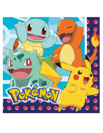 16 Pokémon papirnate brisače 33 x 33 cm