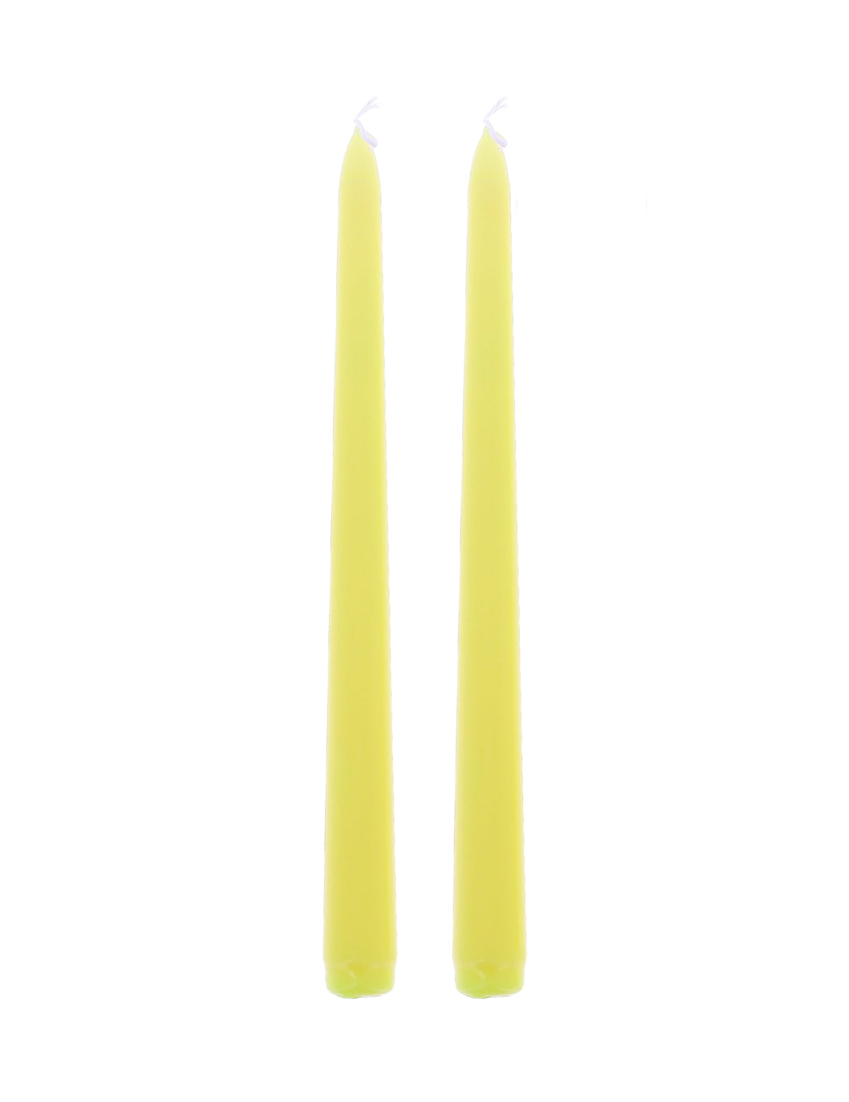 2 rumeni sveči 25 cm