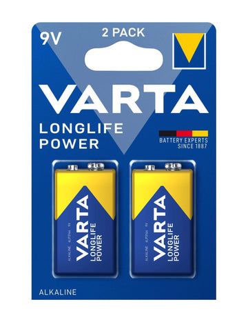 2 bateriji LONGLIFE POWER 6LR61/9V 