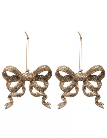 2 suspenziji za zlati vozli 9 cm