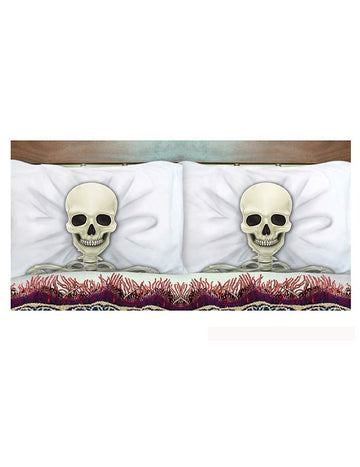 2 skeletne blazine 53 x 81 cm noč čarovnic