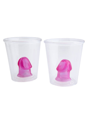 2 Verres à shooter zizi