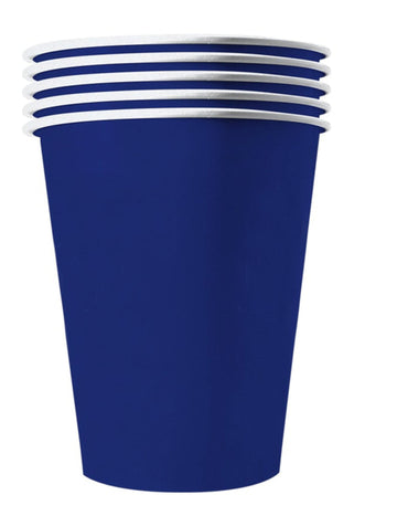 20 ameriških zabojčkov iz recikliranega modrega kartona 25 cl 