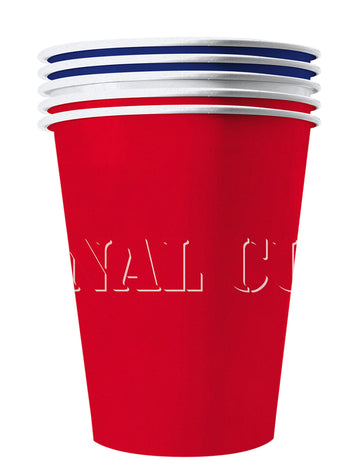 20 ameriških skodelic reciklirano kartonsko francosko 53 Cl