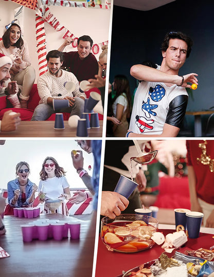 20 ameriških skodelic reciklirano oranžno 53Cl karton