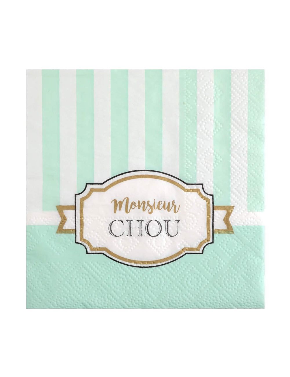 Namizna postavitev papirnatih prtičkov za baby shower gospod ljubek