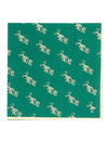 20 serviettes cocktail Joyeux Noël L'Intemporel vert anglais et or 24 x 24 cm