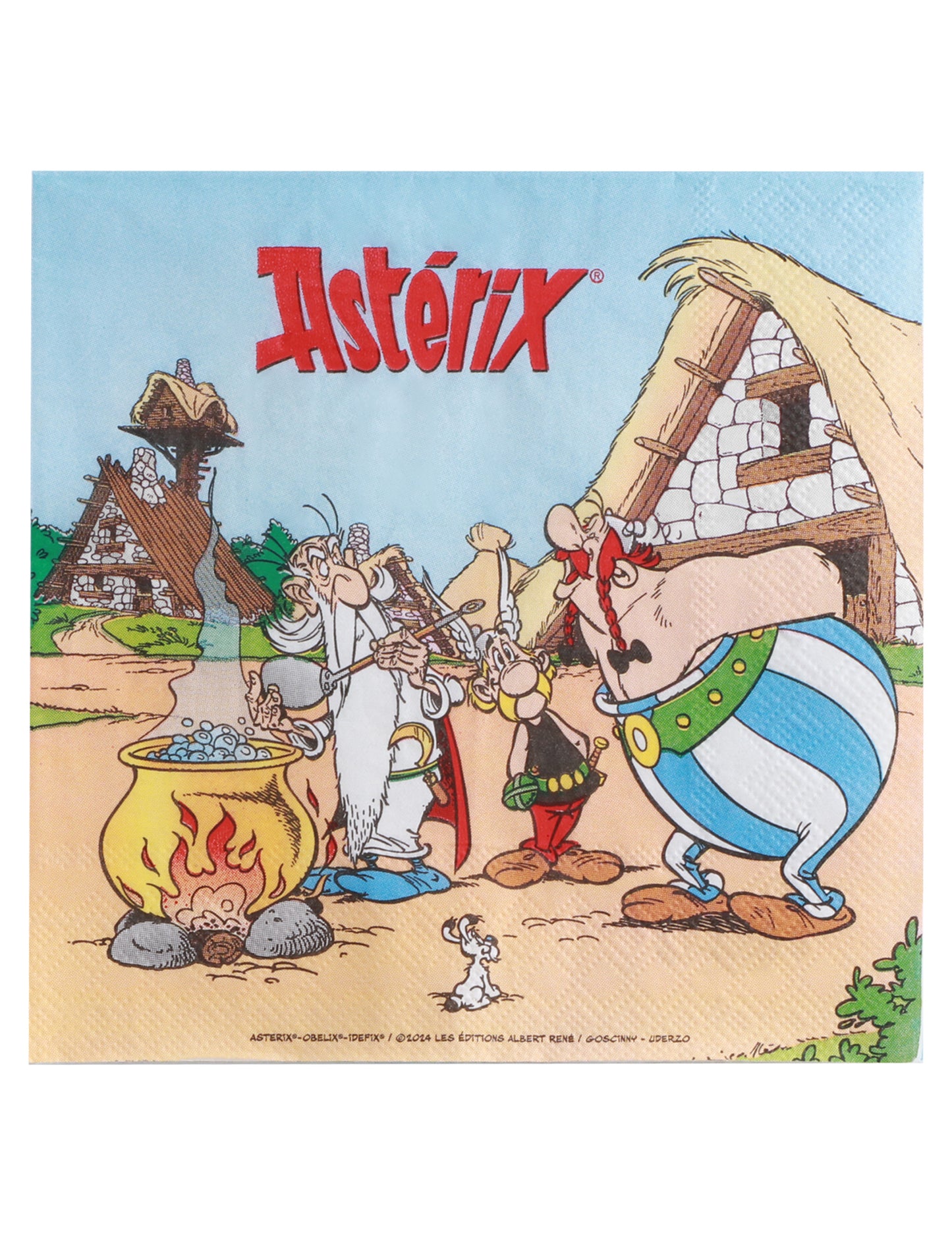 20 Asterix 33 x 33 papirnate brisače cm