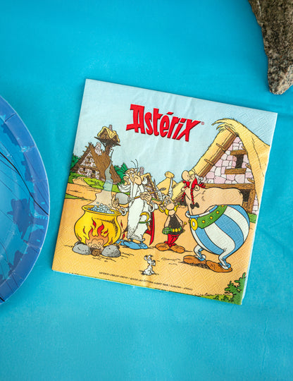 20 Asterix 33 x 33 papirnate brisače cm
