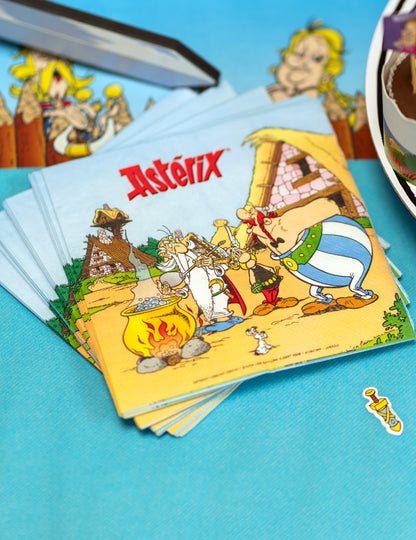 20 Asterix 33 x 33 papirnate brisače cm