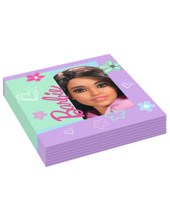 Barbie jedilni pribor za enkratno uporabo