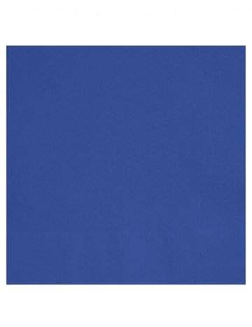 20 modrih papirnatih serviet 33 x 33 cm za zabavo 